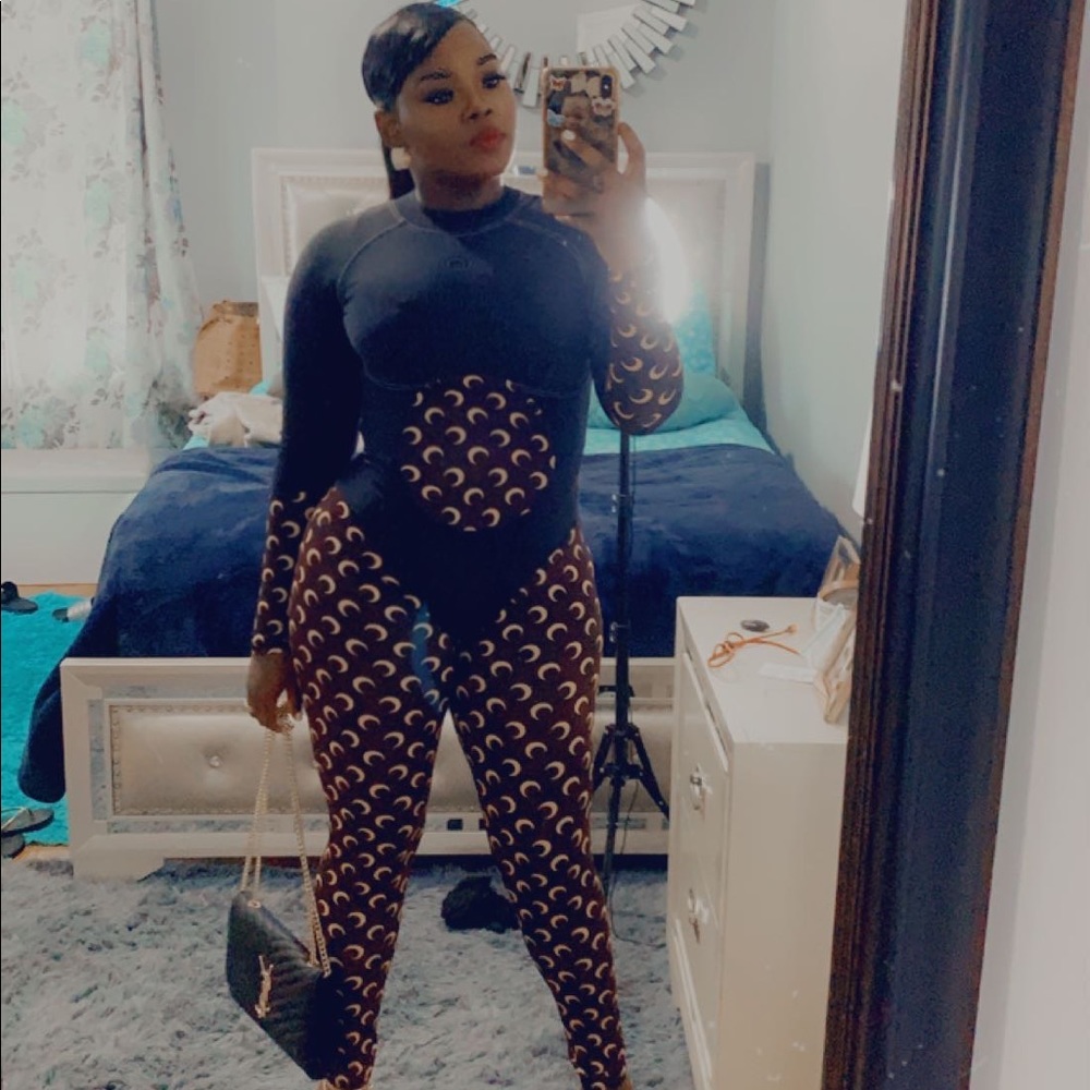 Marine serre x Mytheresa exclusive jumpsuit